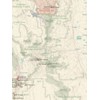Best Maps Ever Colorado Centennial Peaks Checklist Map 18x24 Tan