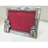 Police Bear/ Pewter Picture Frame/ Police/ Bear
