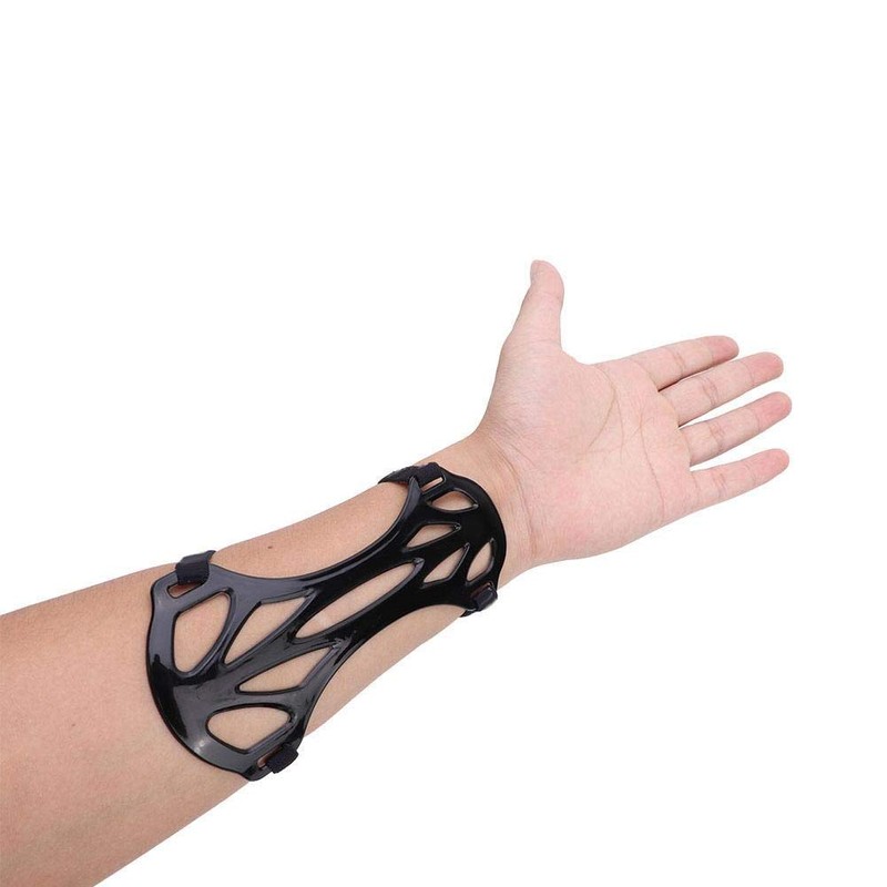 Alomejor 3 Colours Archery Arm Guard Carbon Nylon Forearm Guard