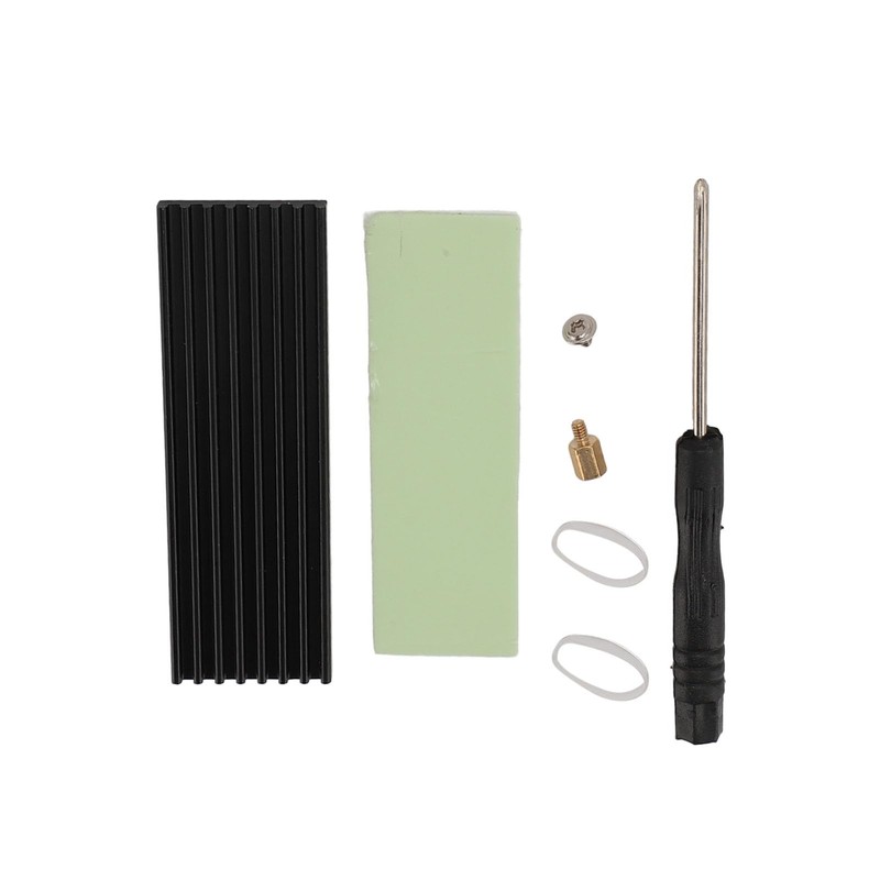 M.2 2280 SSD Heatsink, Double Sided Heat Sink with Thermal