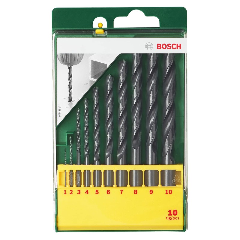 Bosch PR-MD10 Ironwork Drill Bit Set (Metal/Metal)