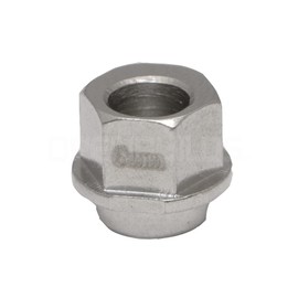 4 x eccentric spacers, 6 mm, eccentric nut 6 mm for V-SLOT system, 3D printers, strong and secure attachment, stainless steel, suitable for full size and mini openBuilds wheels