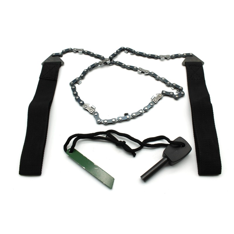 TMAX Pocket Chainsaw 24 Inch Long Chain & FREE Fire