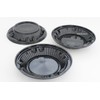 9 Inch Low Dome Plastic Disposable/Reusable Pie Carrier #WJ40 (40)