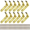 SING F LTD 12PCS Small Jewelry Box Hinges - 90