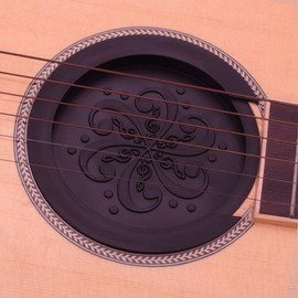 Silicone Guitar Sound Hole Cover, Guitar Sound Hole Cover for Acoustic Classic Guitar, Guitar Instrument Accessories