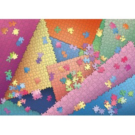 Difficult Puzzle 1000 Pieces, Impossible Colorful Jigsaw Puzzles for Adults, Challenging Puzzles for Adults Hard Puzzle