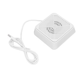 VINGVO USB Mini Dishwasher, Integrated IP67 Powerful Ultrasonic High Frequency USB Dishwasher Portable 5V with Silicone Suction Cup for Household (White)