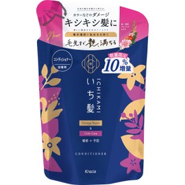 Ichi Hair, Damage Repair & Color Care, Conditioner Refill, 10% Increase, 12.6 oz (363 g), Hair Care, Damage Care, Fade Resistant, Unisex