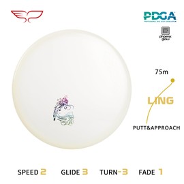 Yikun Glow Disc Golf Putter 165-176g Putt & Approach in Glow-in-The-Dark Plastic Perfect for Outdoor Games and Competition