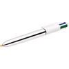 BIC 4 Colours Shine Ballpoint Pens Medium Point (1.0 mm)