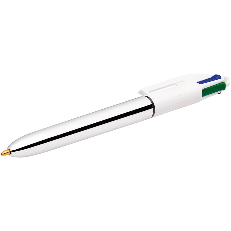 BIC 4 Colours Shine Ballpoint Pens Medium Point (1.0 mm)