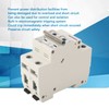 DC Circuit Breaker 2P 16A Overload Protection DIN Rail Mount