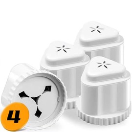 Fiitzn Water Pitcher Filter Replacement For Epic water filter，Simultaneously compatible with Epic Pure, Seychelle, Aquagear Dispenser.BPA Free. Removes Fluoride, Chlorine, Lead(4pack) (4)