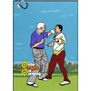 Happy Gilmore Golf Towel with Bag Clip Adam Sandler Golf