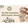 Esponja Baño Orgánica Algodón Orgánico Corporal Natural Ultrasuave Ducha Exfoliante