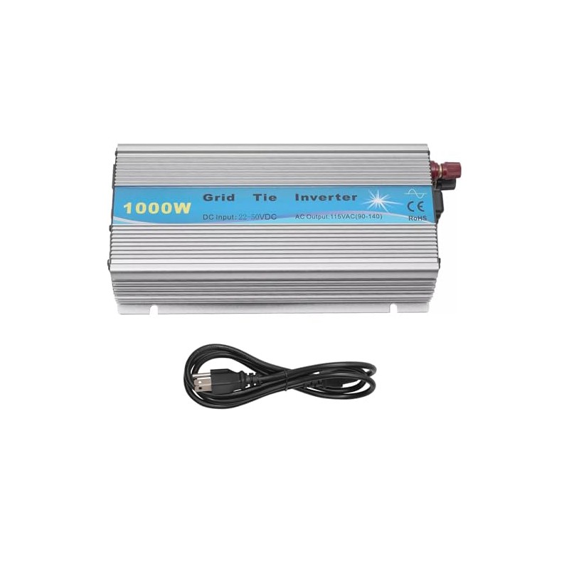 1000W Grid Tie Inverter, 20-50V DC to 90V-140V AC Output