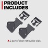 A & UTV PRO Door Net Buckle Clips for Can