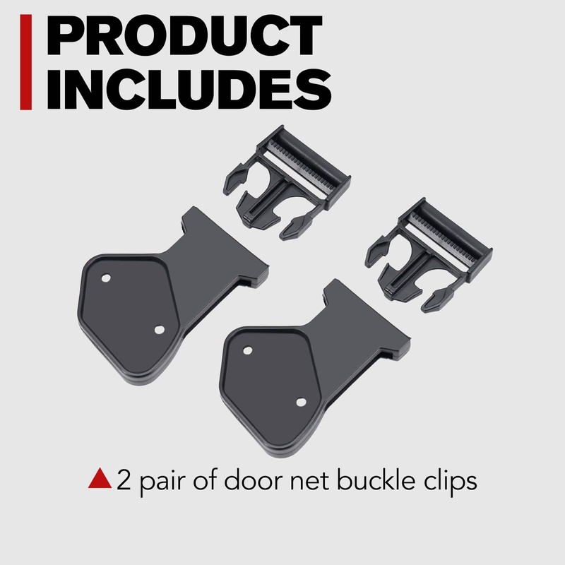 A & UTV PRO Door Net Buckle Clips for Can