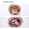YONBEN Tall Purse Organizer Insert Womens Canvas Round Handbag Organizer