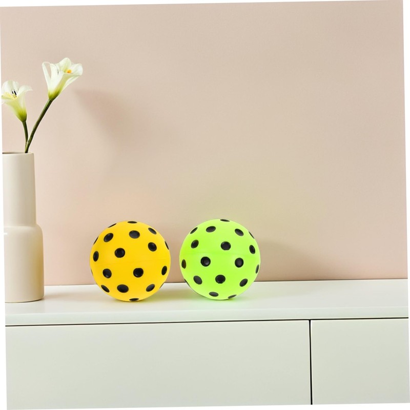 Kisangel 2pcs Quiet PU Foam Balls Silent Stress Management Balls