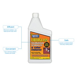 Protect All Fiberglass Oxidation Remover and Color Restorer - 32 oz 55032