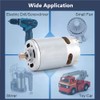 RS-550 Micro Motor, DC 12 V 22000 RPM Brushed DC