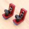 2pcs Miter Track Stop T-track Sliding Brackets For T-Slot T-Track