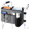 Rhino Valley Walker Bag, Multi Pockets Folding Walker Basket Tote