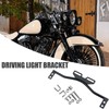 Motorcycle Light Bracket Bar Driving Spot Fog Passing Turn Signal