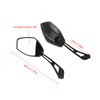 2PCS Motorcycle Rearview Mirror Clear Vision Wide Angle Shockproof Handlebar