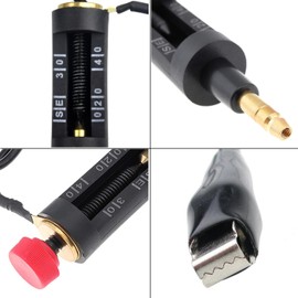 Savildo Ignition Coil Tester Adjustable Spark Coil-on Tester Spark Plug Tester Coil-on Plug Ignition Spark Circuit Tester Autos Diagnostic Test Tool for Car Ignition Energy Automotive, White