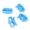 50Pcs Electric Fence Insulators ABS Electric Fence Tightener in Line