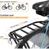 Rear Child Bike Seat for Family Rides – Adjustable Backrest,
