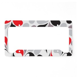 CafePress Decorative License Plate Holder Aluminum License Plate Frame, License Tag Holder