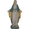 FADEDA Madonna Immaculata W/BL/Height: 10 cm/Hand-painted/Detailed Nativity Scene Figures -