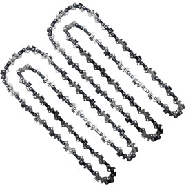 Opuladuo 2PC 18 Inch Chainsaw Chain for Worx WG304, WG304.1, WG304.2, 18" Replacement Chain for Craftsman 172.34120-3/8" - .050" - 63 Drive Links