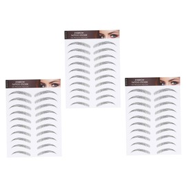 Healeved Sets Realistic Brow Tinted Eyebrow Stickers Easy Reuse Brow Tint Sheets
