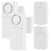 Door Alarm with Remote, Wireless Window Alarms 120DB Open Sensor
