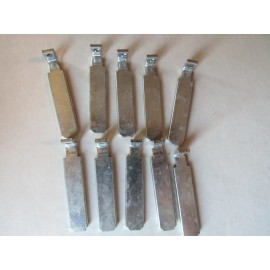 Republic Steel Lot of 10 Centar Industries Republic Steel Locker Metal Latch Finger #2772