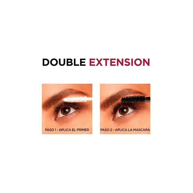 Máscara De Pestañas Double Extend Beauty Tubes L´Oréal - 5ml
