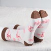 MBMSO Uterus Socks Gift 2 Pair Funny Uterus Socks Uterus
