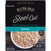 2 pack Better Oats, Steel Cut Classic Instant Oatmeal With