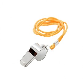 Necklace Whistle for Sports Day, Festivals, and Soccer Whistle 6ea