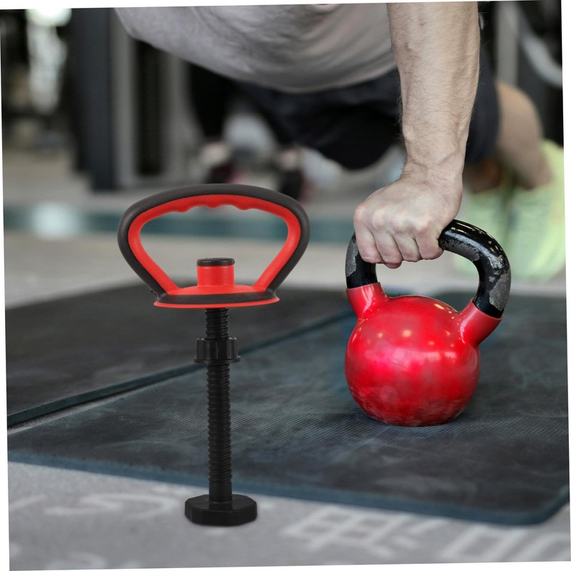 BIUDECO Adjustable Kettlebell Handle Kit Versatile Weight Converter for Home