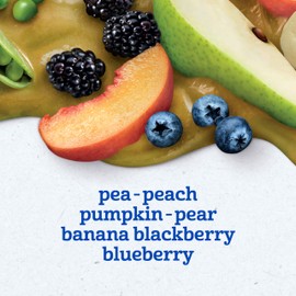 Gerber Stage 2 Baby Food, Farmers’ Market Puree Tubs, No Added Colors or Flavors, Baby Puree, Variety 32-Pack