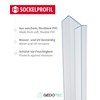 Gedotec Plinth Profile Plinth Trim Profile for 18 and 19