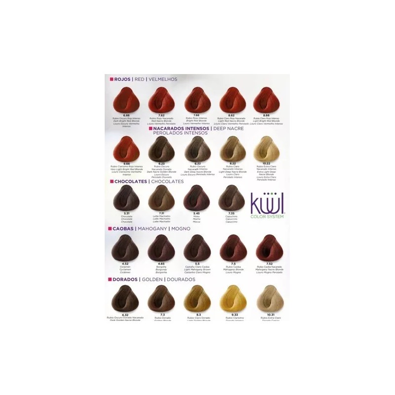 Küül Tinte Para El Cabello Kuul Color System Permanente 90