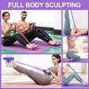 Upgraded 21 Fitness Resistance Bands-6 Tube Pedal Resistance Band, Elastic