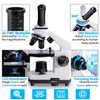 Microscope for Adults Kids Students 100-2000x Magnification Powerful Biological Educational